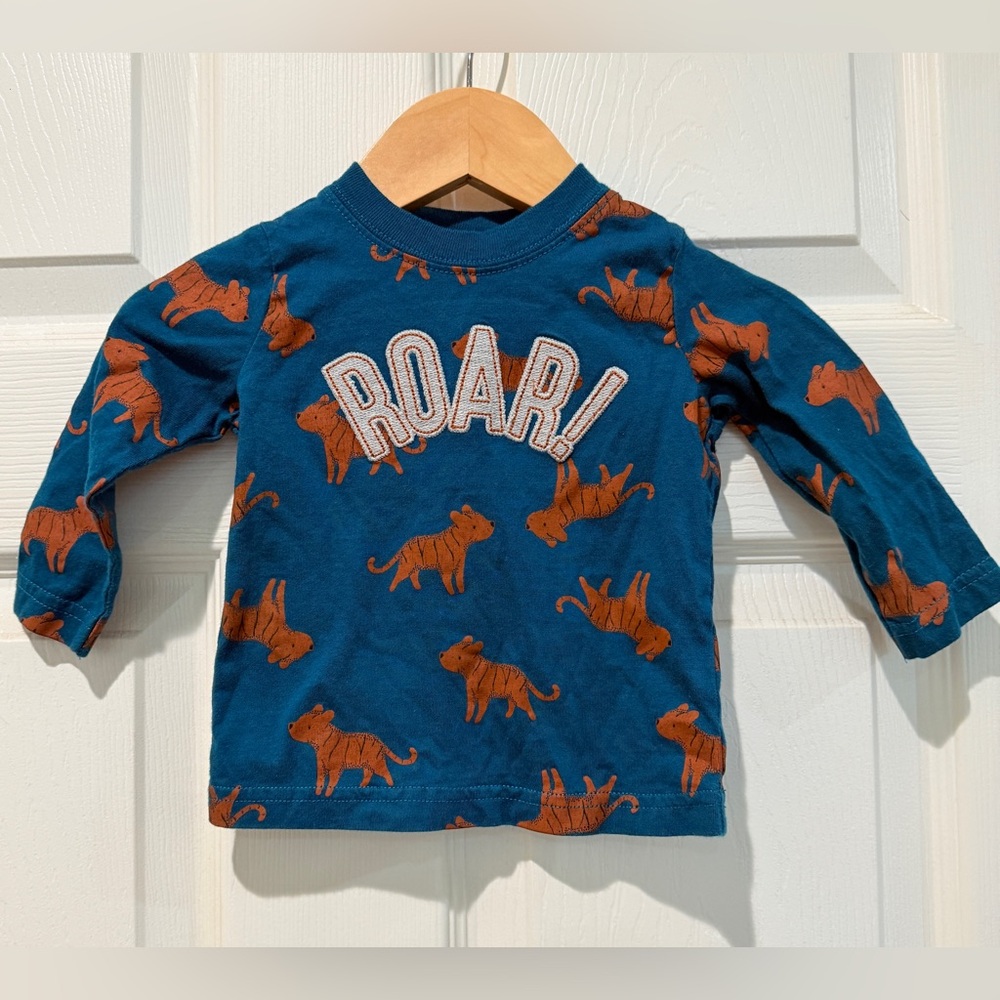 (3/$15) Carter's child of mine long sleeve shirt 3-6m
